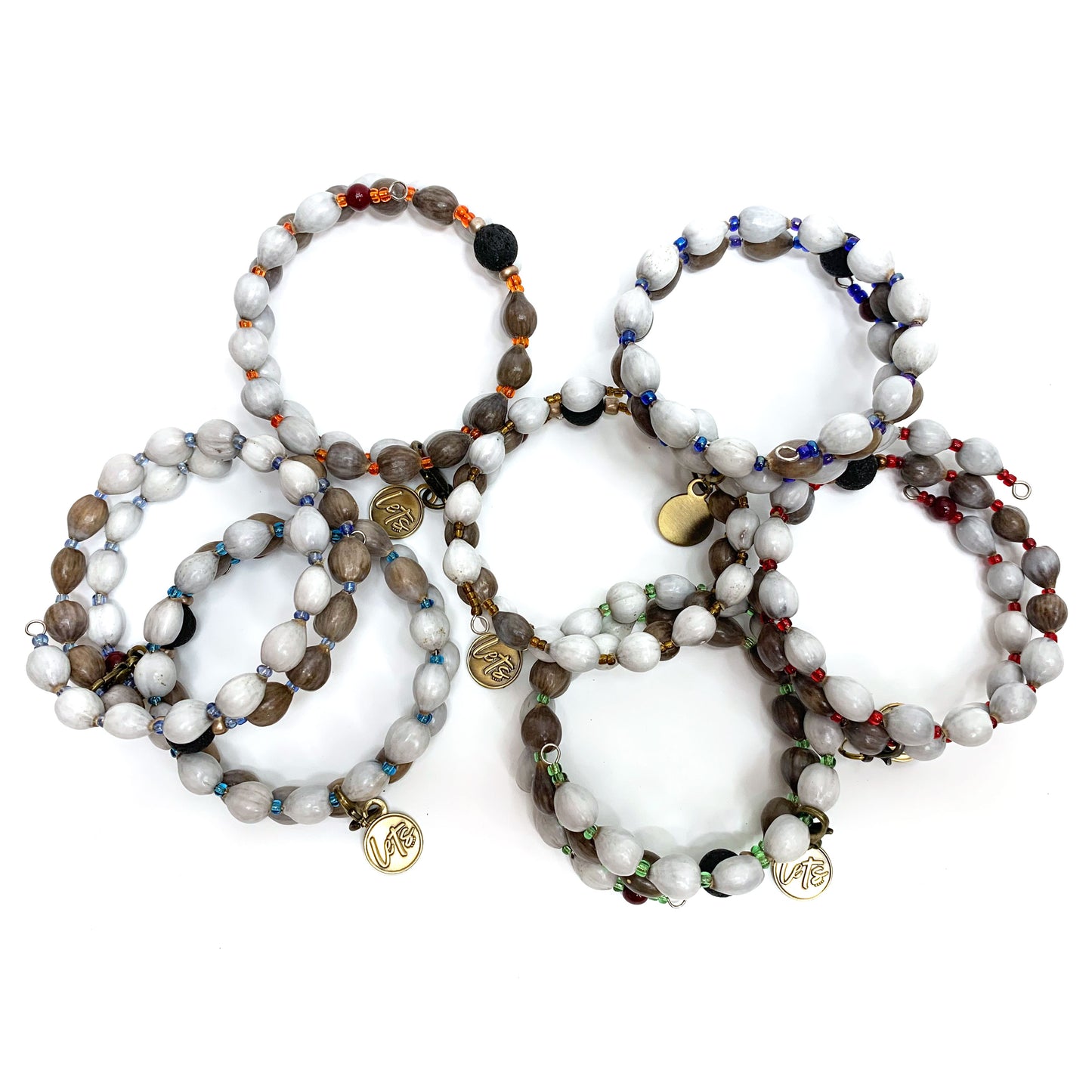Majok Caribbean Holiday Bracelet in Red