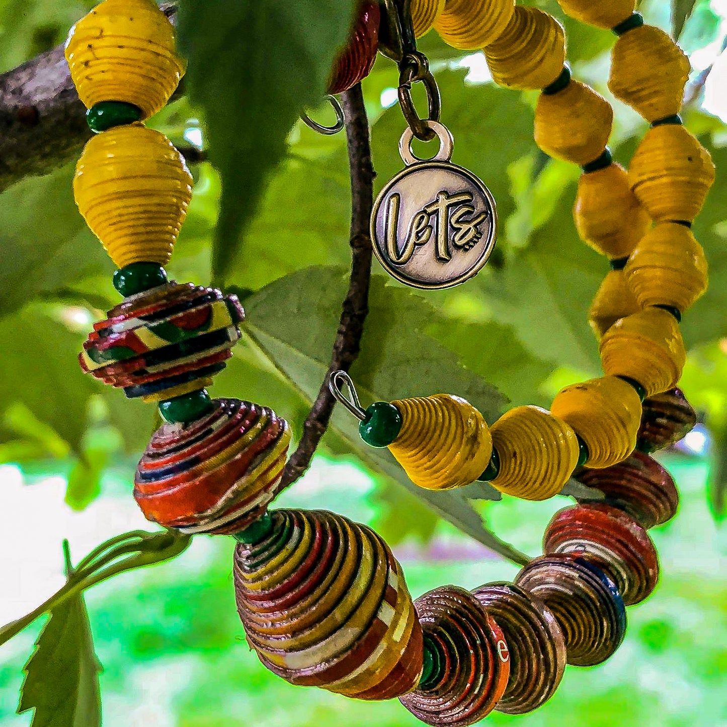 Classic Memory Style Bracelet in Yellows