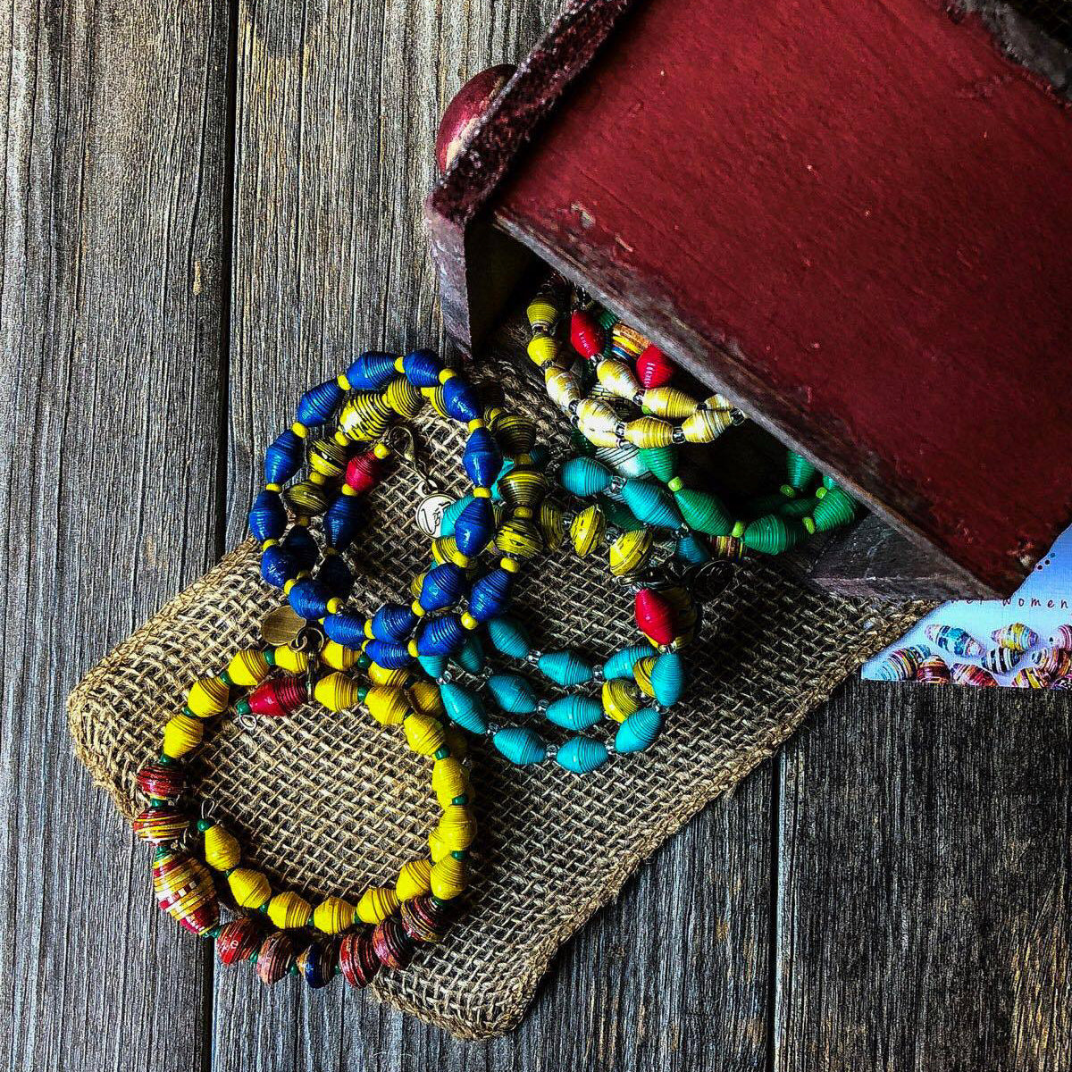 Classic Memory Style Bracelet in Yellows