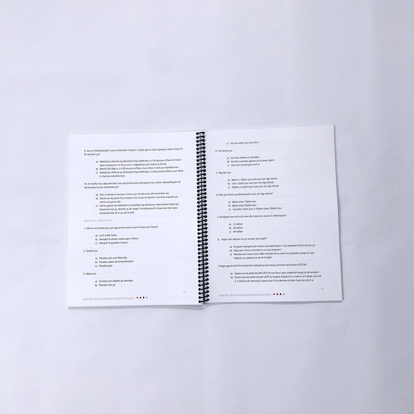 LETS Instructor Training Workbook (Creole)