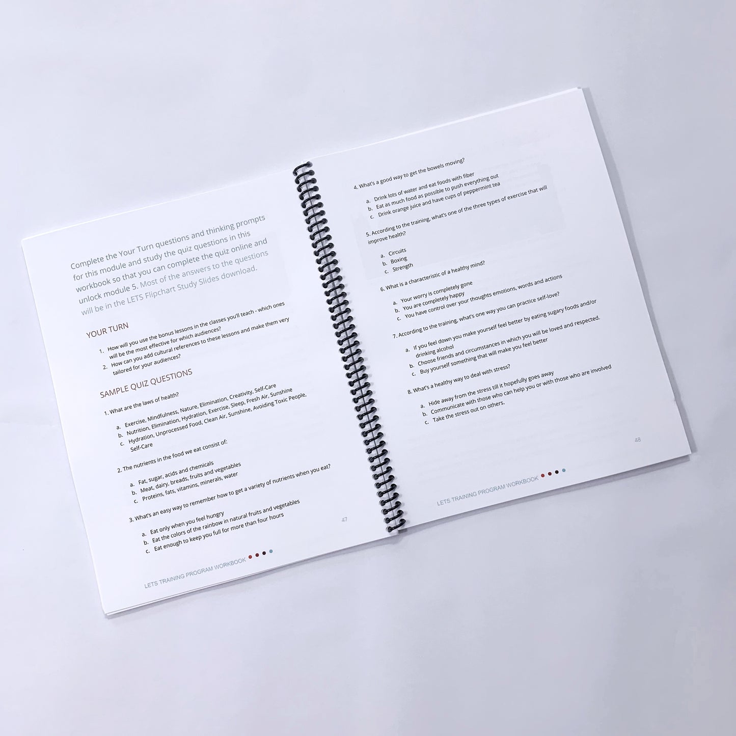 LETS Instructor Training Workbook (English)