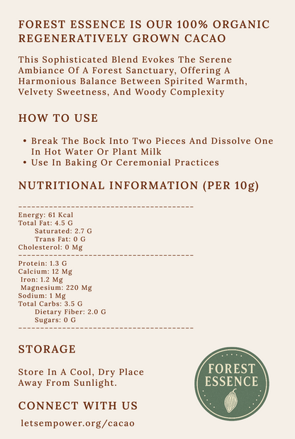 Forest Essence – Agua Blanca Reserve