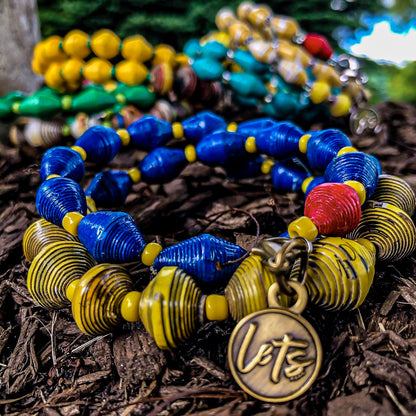 Classic Memory Style Bracelet in Blues