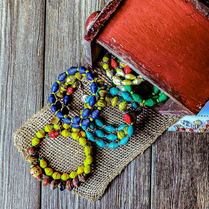 Classic Memory Style Bracelet in Blues