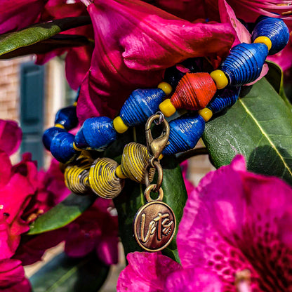 Classic Memory Style Bracelet in Blues